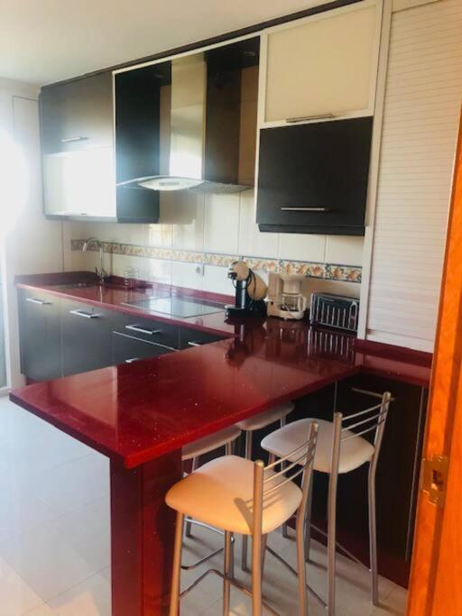 Appartamento Piso Moderno Sarria Esterno foto
